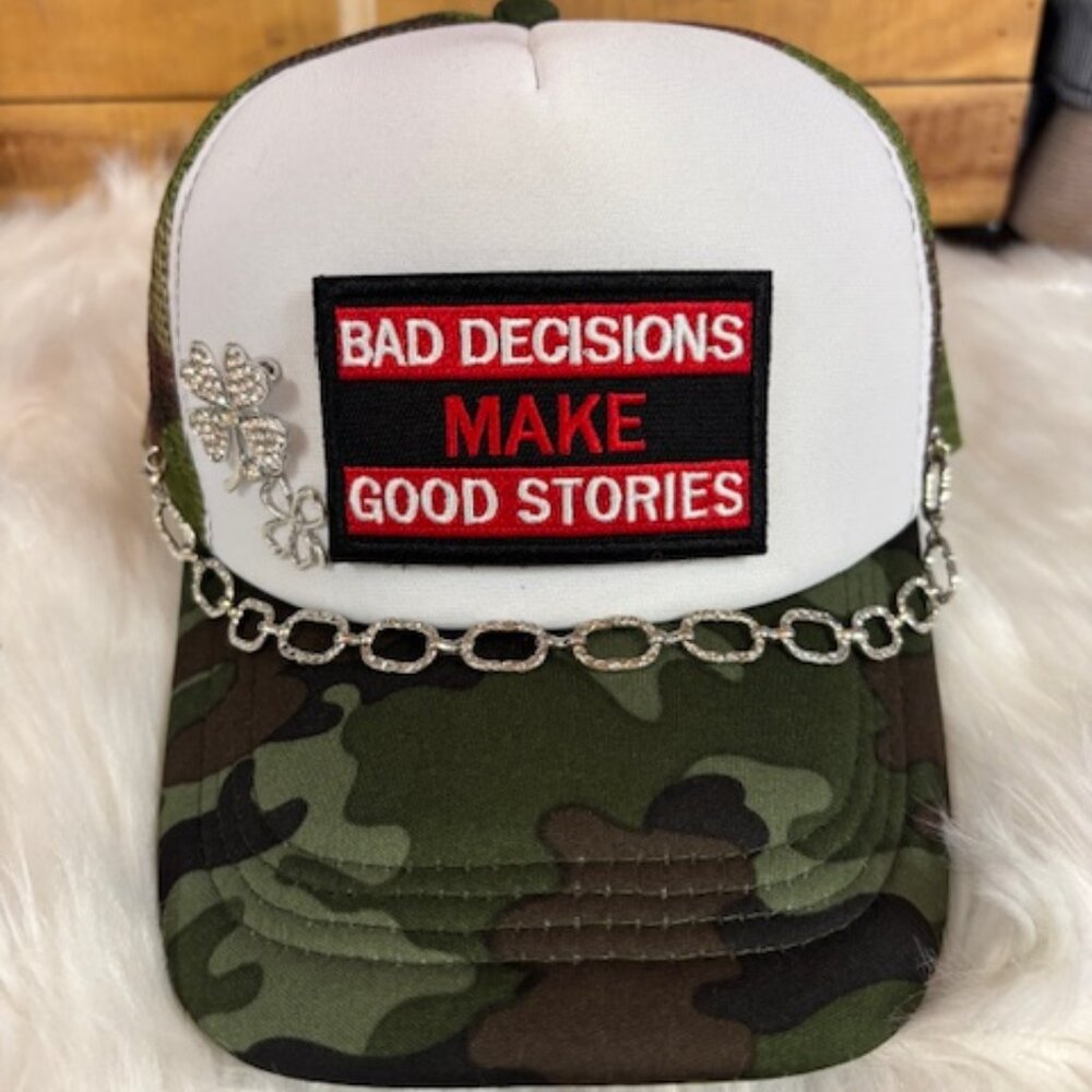 Bad Decisions Trucker hat
